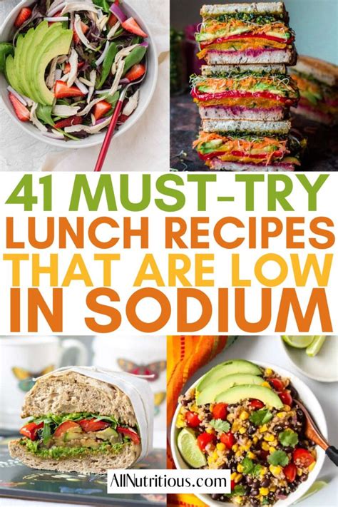 low sodium lunch meat|low sodium lunch ideas for adults.